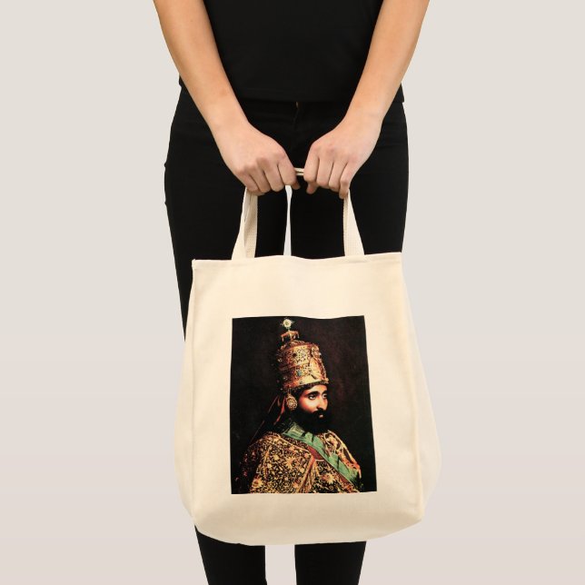 Haile Selassie Empire of Ethiopia Rastafari Bag (Front (Product))