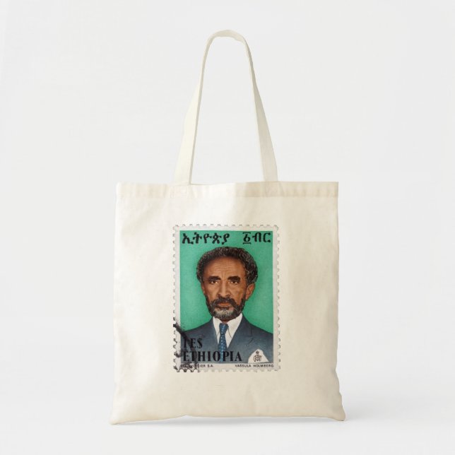 Haile Selassie Empire of Ethiopia Rastafari Bag (Front)