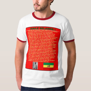 Haile Selassie Famous War Speech to UN 1963 T-Shirt