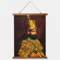 Haile Selassie HIM Jah Rastafari Picture Poster