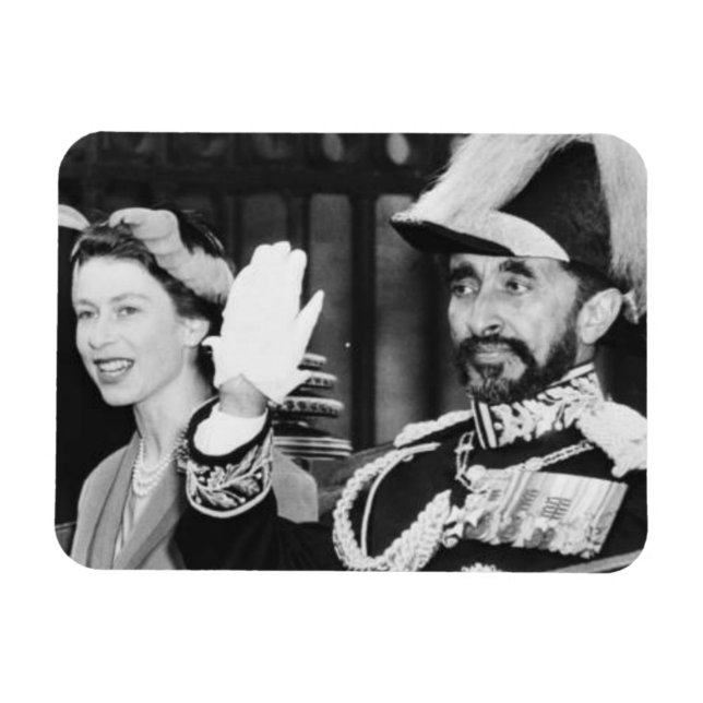 Haile Selassie - HIM - Rastafari - Jah Magnet (Horizontal)