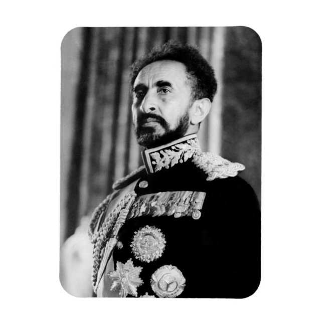 Haile Selassie - HIM - Rastafari - Jah Magnet (Vertical)