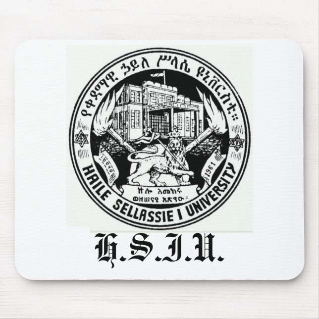 Haile Selassie I University Mouse Pad (Front)