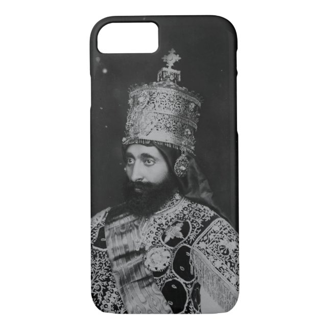 Haile Selassie - Jah Rastafari - iPhone Case (Back)