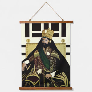 Haile Selassie Jah Rastafari Rasta Reggae Roots Hanging Tapestry