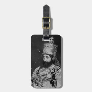 Haile Selassie Jah Rastafari Rasta Roots Luggage Tag