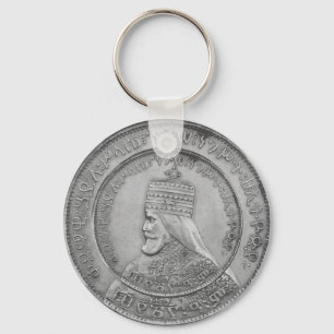 Haile Selassie Jah Rastafari Reggae Rasta Roots  Key Ring