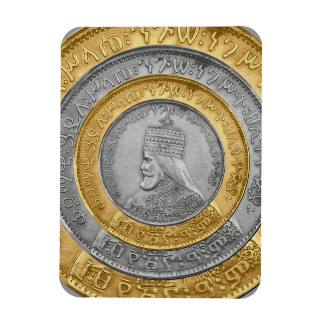 Haile Selassie Jah Rastafari Reggae Rasta Roots  Magnet (Vertical)