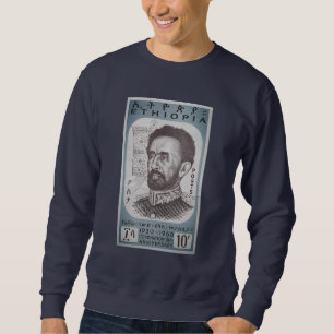 Haile Selassie Jah Rastafari Reggae Rasta Roots Sweatshirt