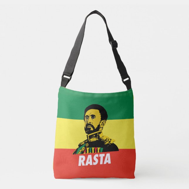 Haile Selassie - Jah Rastafari - Reggae Roots Bag (Front)