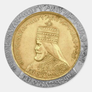 Haile Selassie Jah Rastafari Royal Roots Sticker