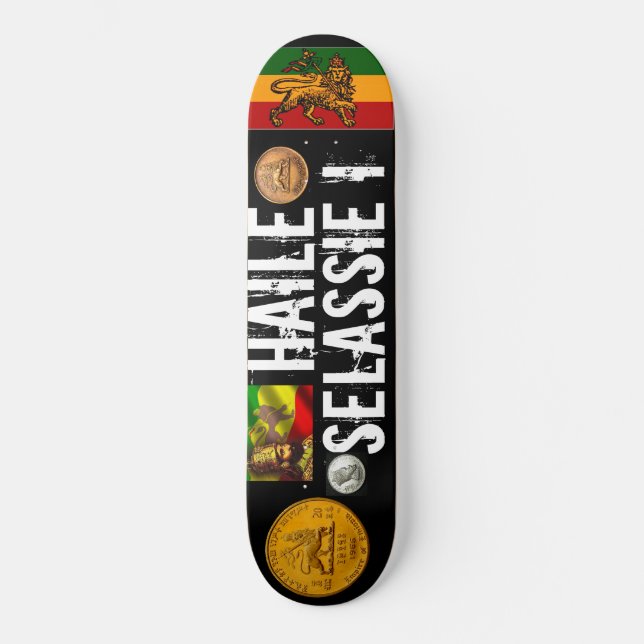 HAILE SELASSIE Skateboard (Front)