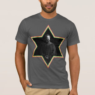 Haile Selassie Star of David T-Shirt