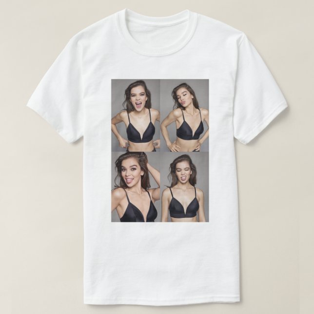 Hailee Steinfeld T-Shirt (Design Front)