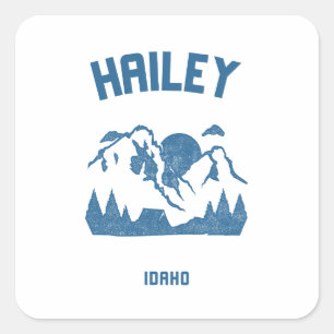 Hailey - Idaho Square Sticker