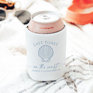 HAILEY Last Toast On The Coast Bachelorette Seltzer Can Cooler