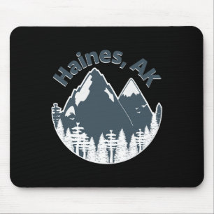 Haines Ak Mountains Hiking Climbing Camping And Ou Mouse Mat