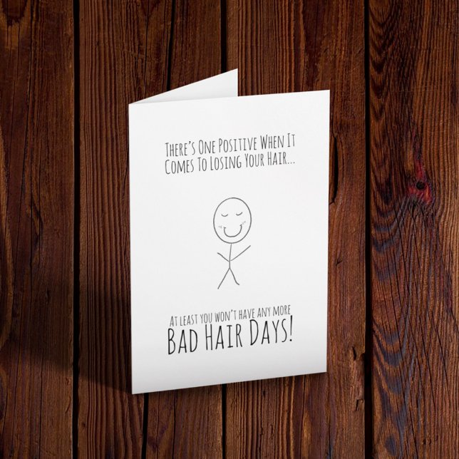 Hair After Chemo Funny Card (Creator Uploaded)