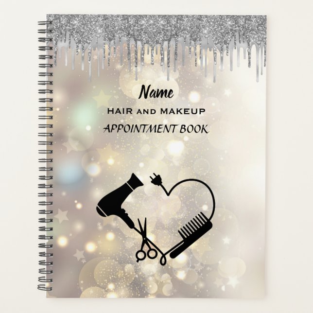 Hair and makeup salon planner (Front)