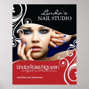 Hair and Nail Salon Poster
