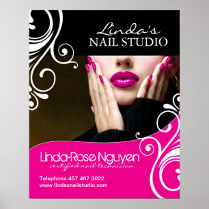Hair and Nail Salon Poster