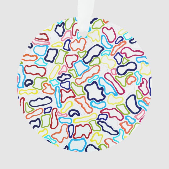 Hair Bands Acrylic Ornament (Front)