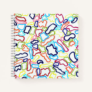 Hair Bands Square Notebook