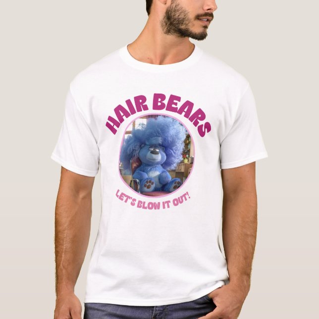 Hair Bears "Let's Blow It Out" T-Shirt (Front)