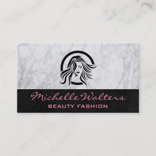 Hair Beauty Logo Business Card