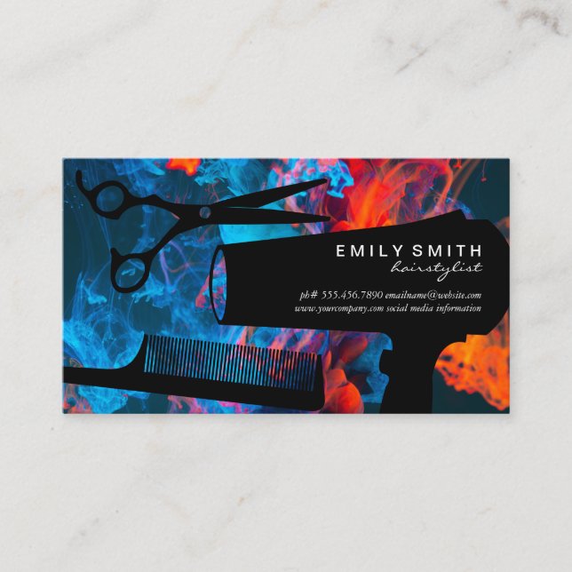Hair Beauty Make up Artist | Salon Appointment Card (Front)