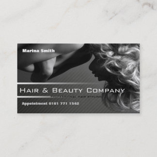 Hair & Beauty Salon [fully customisable] Business Card
