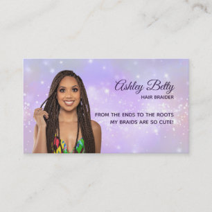 Hair Braider Business Cards