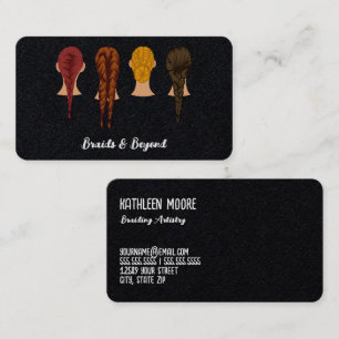 Hair Braiding Business Card