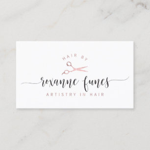 Hair by Roxanne Business Card