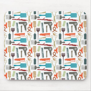 Hair Care Pattern Mouse Mat