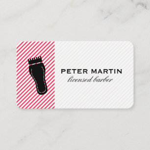 Hair Clippers & Razor Business Card