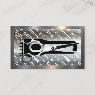 Hair Clippers   Scissors   Barber  Business Card