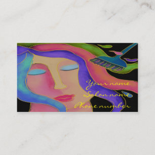 Hair Colourist Business Card