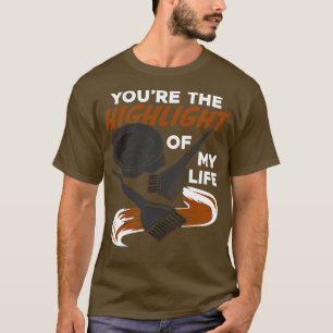 Hair Colourist Stylist Hairdresser Gift T-Shirt