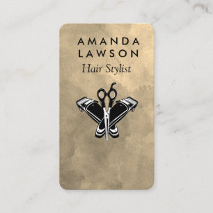 Hair Cutting Tools   Barber  Business Card