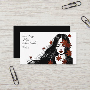 Hair Design Business Card