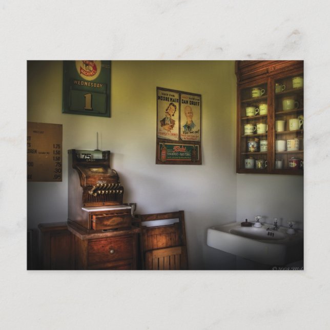 Hair Dresser - Implements of Hair Care Postcard (Front)