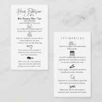 Hair Extension Care