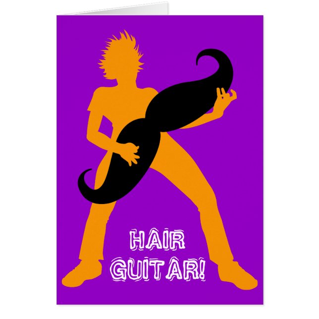Hair Guitar (Front)
