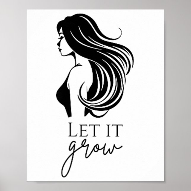 Hair Length Check Growth Chart Womens _1  (Front)