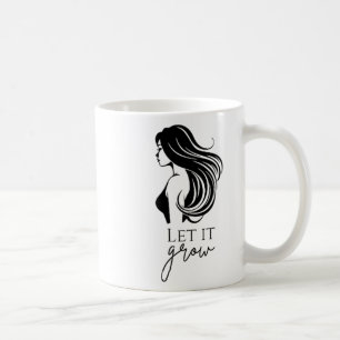 Hair Length Check Growth Chart Womens _1 Coffee Mug