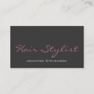 Hair Makeup Cosmetologist Professional Business Card