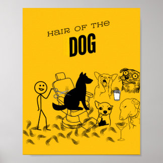 Hair of the Dog Poster ~ Antique Expressions