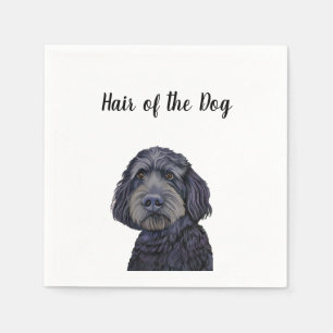 "Hair of the Dog" Wedding Cocktail Napkins