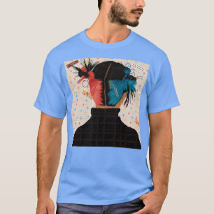 Hair paper shapes lines T-Shirt